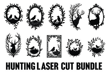 hunting laser cut bundle