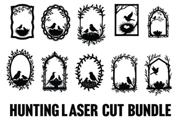 hunting laser cut bundle