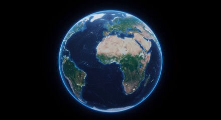 Our breathtaking Earth vibrant continents stunning oceans a mesmerizing view from space