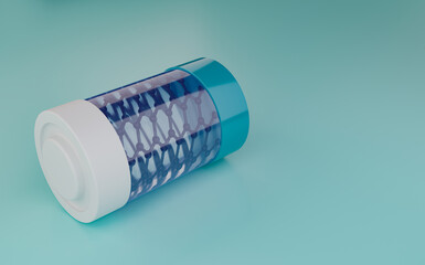 Hexagonal Mesh Nanostructure of a Graphene Battery.