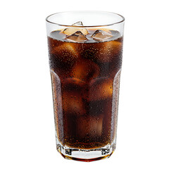 Refreshing iced soda glass 