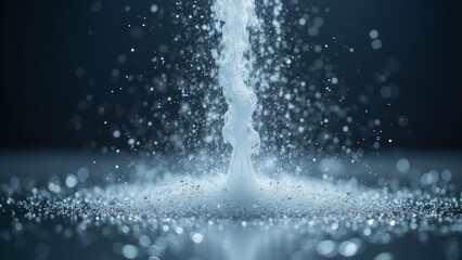 Close up image of water droplets