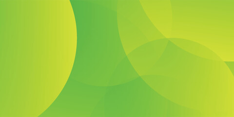Minimal geometric background. green Dynamic shapes composition. vector eps10