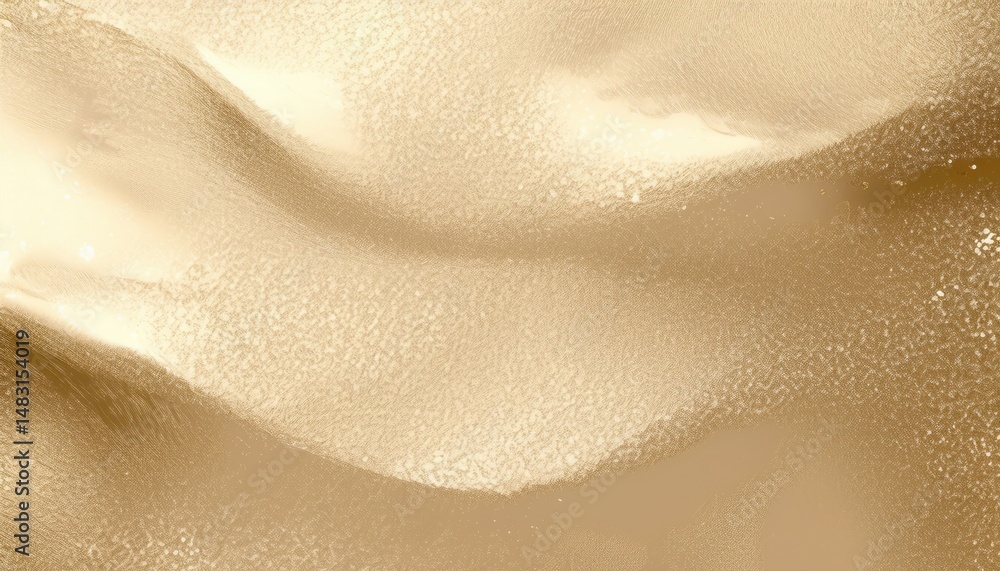 Poster metallic gold abstract texture with shimmering highlights and fluid brush patterns for luxury brandi