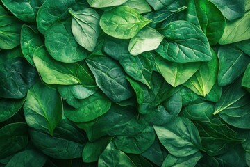 Spinach Leaves Background