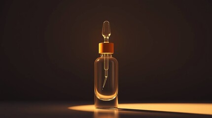 Naklejka premium Glass Dropper Bottle. (1)