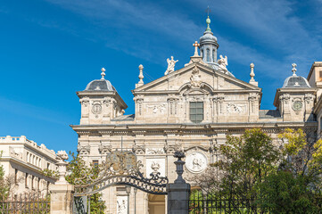 Obraz premium Santa Barbara church in Madrid, Spain