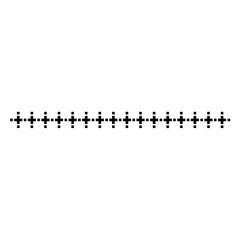 Pixel retro border frame. Vector illustration 