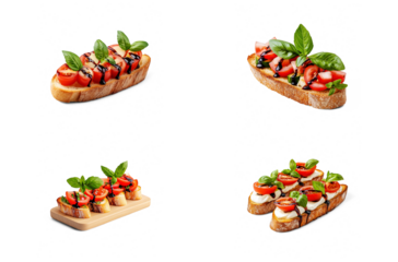 Bite-Sized Bruschetta with Balsamic