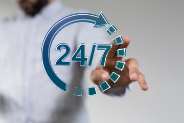 Reliable around-the-clock service.  Get help anytime, anywhere.
