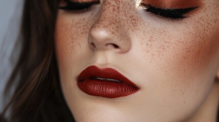 Fototapeta premium How does makeup help you express your personality?