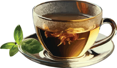 glass tea cup 