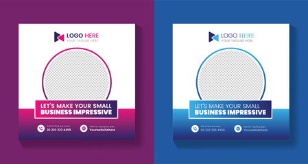 Creative Social Media Post Design