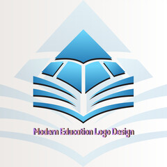 Modern Education Logo Design