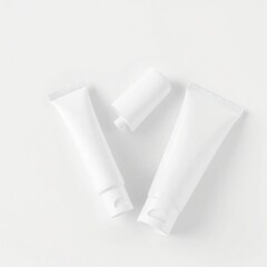 White Cosmetic Tubes Mockup. (5)