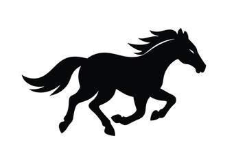 Racehorse Silhouette  Vector bundle  illustration, Racehorse Silhouette 