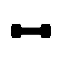 Dumbbell icon. Gym and fitness equipment. Vector illustration 