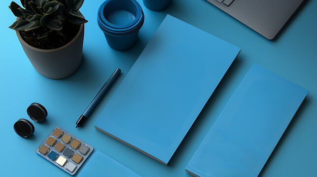 Modern brochure for emergency medical services uses a bold ambulance symbol and clear layout with ample space for contact information conveying urgency and reliability