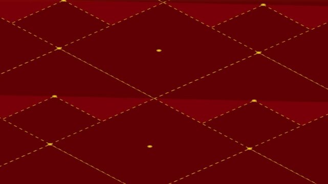 Modern Minimalist Red Argyle Background &ndash; Tiled Diamonds and Subtle Glowing Effects