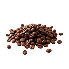 Naklejka premium A pile of coffee beans