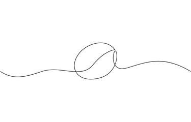 Obraz premium Continuous single line coffee bean pattern. Whole healthy organic coffee bean, Minimalist continuous one line drawing of coffee beans. Elegant and modern design, for coffee.