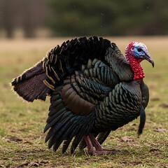 Wild Majesty: Twilight's Feather King AI Generated