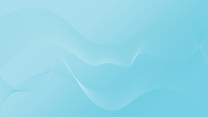 abstract blue background modern wave