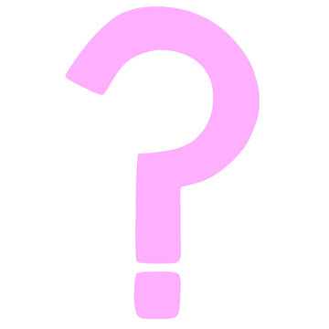 recommend clip art: light purple silhouette question mark