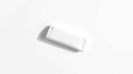 Fototapeta premium White Creamer Tube Mockup.