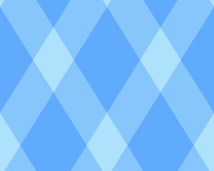 Fototapeta premium Argyle pattern of geometric rhombus. Harlequin check wallpaper design. Classic diamond shaped textile material for web background, print fabric clothing, sweater, wrapping paper, gift card, invitation