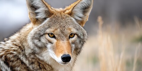 Fototapeta premium wildlife photo of coyote 