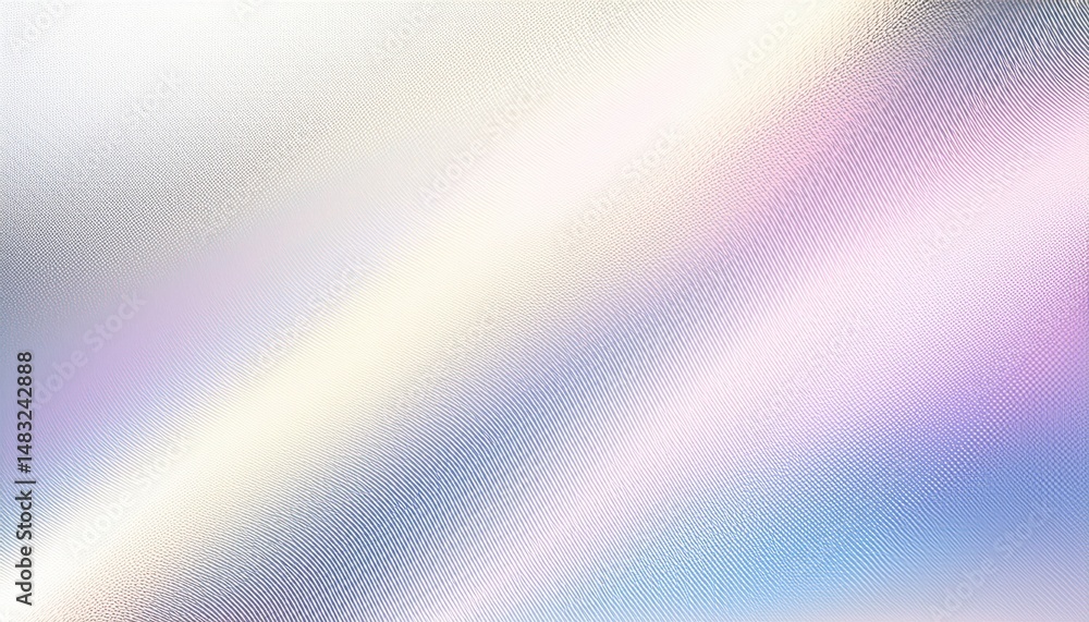 Poster soft iridescent pastel gradient with diagonal texture for modern web design, digital branding, and elegant print background

