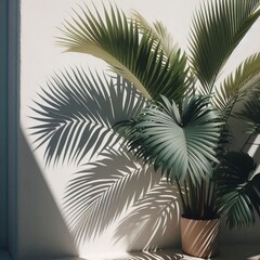 tropical palm tree