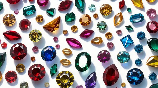 Wide range of authentic colorful gemstones.