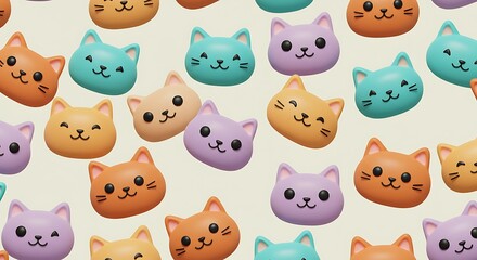 Obraz premium Whiskered Wonderscape