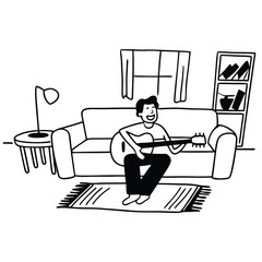 happy-man-sitting-on-sofa-and-playing-guitar-in-li (1).eps