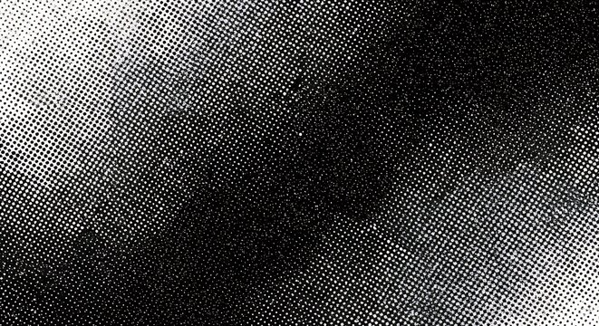 Halftone Dreamscape: Digital Ink & Light