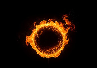 Fototapeta premium Ring of Firelight