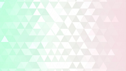Fototapeta premium Geometric Triangles on Gradient Pastel Background