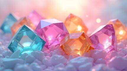 Collection of Colorful Gemstones