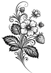 Whispers of Summer's Bloom AI Generated