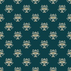 Damask seamless pattern 