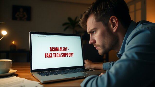 Urgent Tech Scam Warning – Fake Support Posing as Real Help
