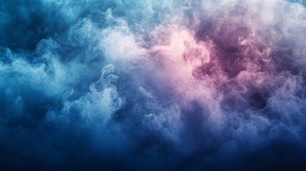 Abstract swirling clouds of smoky hues.