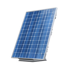 Modern Solar Panel Technology for a Sustainable Future , isolated on white background png