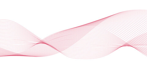 Abstract pink technology business wave lines. Digital future technology concept wave curve lines. Frequency sound wave line background. Science, banner, business, poster, template