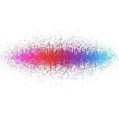 Colorful Abstract Pixel Background with Dynamic Movement