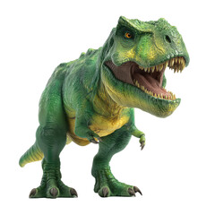 Obraz premium Majestic Tyrannosaurus Rex Illustration , isolated on white background png