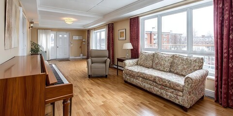 Naklejka premium photo of retirement home