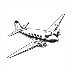 Airplane  Vector
